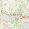 Trace GPS Orvault vallée du sens, itinéraire, parcours