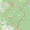 Trace GPS Circuit des 25 bosses - Forêt des 3 Pignons, itinéraire, parcours