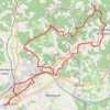 Trace GPS Saint-Vite - Fumel - Saint-Martin-le-Redon, itinéraire, parcours
