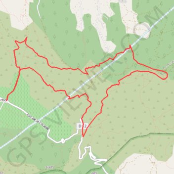 Trace GPS Saint Jean du Puy, de Kirbon, itinéraire, parcours
