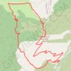 Trace GPS Mont Baudille, itinéraire, parcours