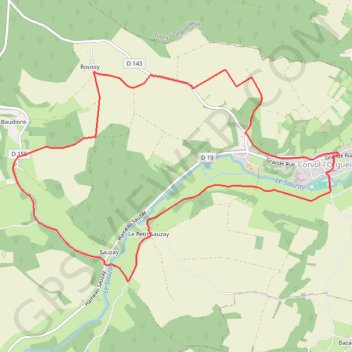 Trace GPS Circuit du Prieuré - Corvol l'Orgueilleux, itinéraire, parcours