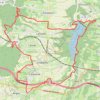 Trace GPS Angos - Sarouilles - Lac de l'Arrêt-Darré, itinéraire, parcours