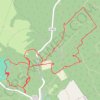 Trace GPS Balade en forêt, itinéraire, parcours