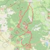 Trace GPS Puy d'Auvergne - Laschamps, itinéraire, parcours