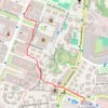 Trace GPS Roma - Laurentina, Garden, itinéraire, parcours