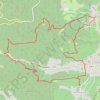 Trace GPS Mittelbergheim - Château du Landsberg, itinéraire, parcours