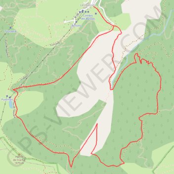 Trace GPS Le Bois du Larzé, itinéraire, parcours