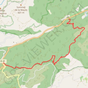Trace GPS Bormes-les-Mimosas, itinéraire, parcours