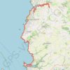 Trace GPS Lanildut - Conquet, itinéraire, parcours