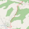 Trace GPS Trenutna trasa: 13 SRP 2019 13:42, itinéraire, parcours