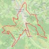 Trace GPS Beaudean - le monne - bagnères - col de lheris - beaudean, itinéraire, parcours