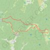 Trace GPS Du Gsang au lac des Perches, itinéraire, parcours