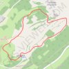 Trace GPS La Perdrix - Hauterive-la-Fresse, itinéraire, parcours