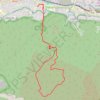 Trace GPS Mont Cyr par Vigie Retour par col Sabatier source des Eaux-Vives, itinéraire, parcours