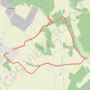 Trace GPS 180328 St Papoul-La Son-Ferrals, itinéraire, parcours
