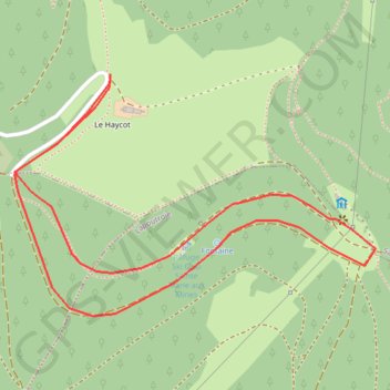 Trace GPS Val d'Argent - Autour du Haïcot, itinéraire, parcours