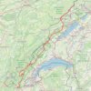 Trace GPS Goumois-Valserhône-261km, itinéraire, parcours