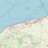 Trace GPS GR120 De Bray-Dunes à Wissant (Pas-de-Calais), itinéraire, parcours