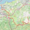 Trace GPS GR10 Hendaye - Olhette, itinéraire, parcours