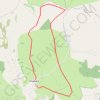 Trace GPS Tour de la Montagne de Pradiers, itinéraire, parcours
