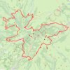 Trace GPS GR400 Tour des Volcans du Cantal (2020), itinéraire, parcours