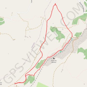 Trace GPS Le Haut Montet, itinéraire, parcours