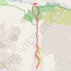 Trace GPS Vallon des Etages, itinéraire, parcours