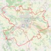 Trace GPS Tour de Bourges - Plaimpied-Givaudin, itinéraire, parcours