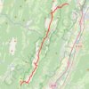 Trace GPS Col du Coq - Bellecombe, itinéraire, parcours