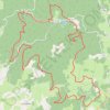 Trace GPS Entre Montagne Bourbonnaise et Pays d'Urfé, itinéraire, parcours