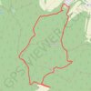 Trace GPS Marche nordique Flavignerot, itinéraire, parcours