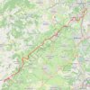 Trace GPS SaintéLyon Sainte cath-bornand, itinéraire, parcours