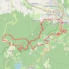 Trace GPS Mazamet - Fontbruno, itinéraire, parcours