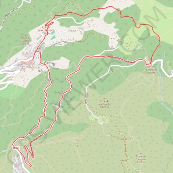 Trace GPS Tour du Val de ville, itinéraire, parcours