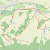 Trace GPS Autour du Château de Faulin - Lucy-sur-Yonne, itinéraire, parcours
