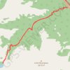 Trace GPS Bourgeau Lake, itinéraire, parcours