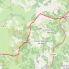 Trace GPS Aumont-Aubrac - Prinsuéjols, itinéraire, parcours