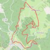 Trace GPS Collonges-la-Rouge, Du Puy au canal (Aubazine), itinéraire, parcours