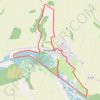 Trace GPS Autour de Sailly-le-Sec, itinéraire, parcours