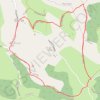 Trace GPS Balade autour d'Arhansus, itinéraire, parcours