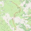 Trace GPS Traversée de Chavanon à la Godivelle, itinéraire, parcours