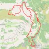 Trace GPS Les Gorges du Loup et le Plateau de Calern, itinéraire, parcours