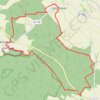 Trace GPS La ronde des moines en forêt de Chizé, itinéraire, parcours