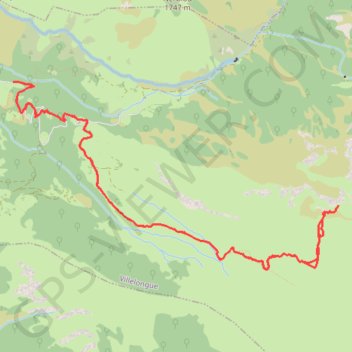 Trace GPS Le pic des Gahus par la cabane des Sarris, itinéraire, parcours