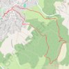 Trace GPS La forêt du puy Saint Romain, itinéraire, parcours