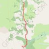 Trace GPS Lac Vert (Valmeinier), itinéraire, parcours