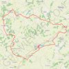 Trace GPS Beaumont de Lomagne des Vallons, itinéraire, parcours