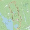 Trace GPS Coon Lake - Centennial Ridges Trail, itinéraire, parcours