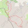 Trace GPS Pic d'Anie depuis la Pierre Saint-Martin et par le Col du Pescamou, itinéraire, parcours